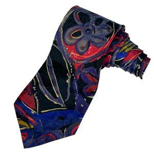 Isaco Designs Abstract 100%‎ Silk Mens Tie 4"x60" Classic Designer Necktie